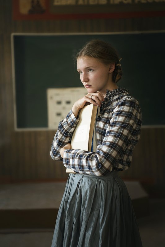 portrait, girl, портрет, девушка, toronto ,model, art, sexy, ретро School life фото превью