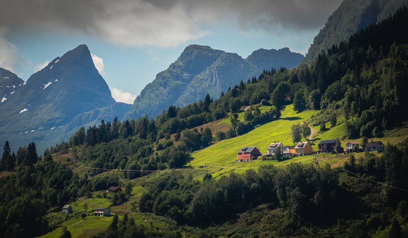 Norwegian landscapes фото превью
