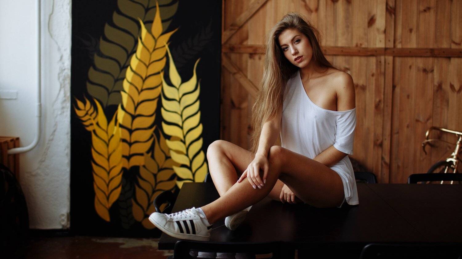 work, girl, woman, portrait, eyes, nice, girl, model, beautiful, beauty, portraitmood, erotic, nude, Artem Kosolapov