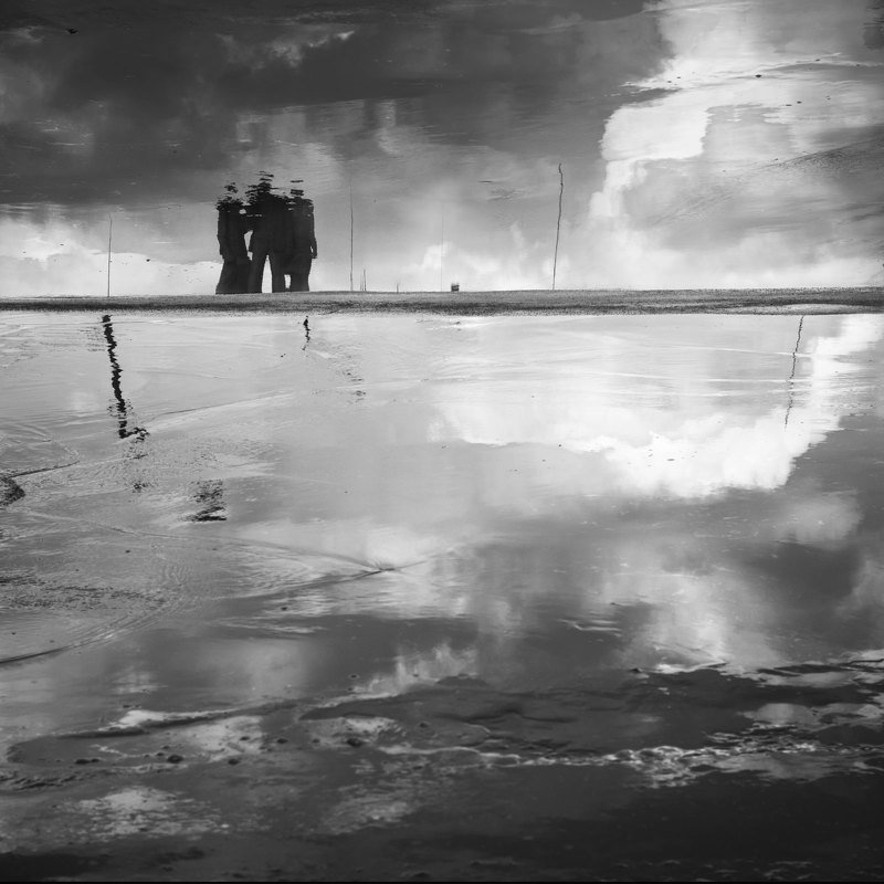 фотография художественная фотография черно-белая фотография отражения Echo/Эхо фото превью