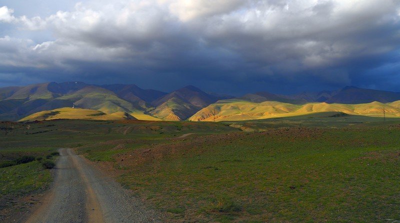 Курайский хребет-пути дороги. фото превью