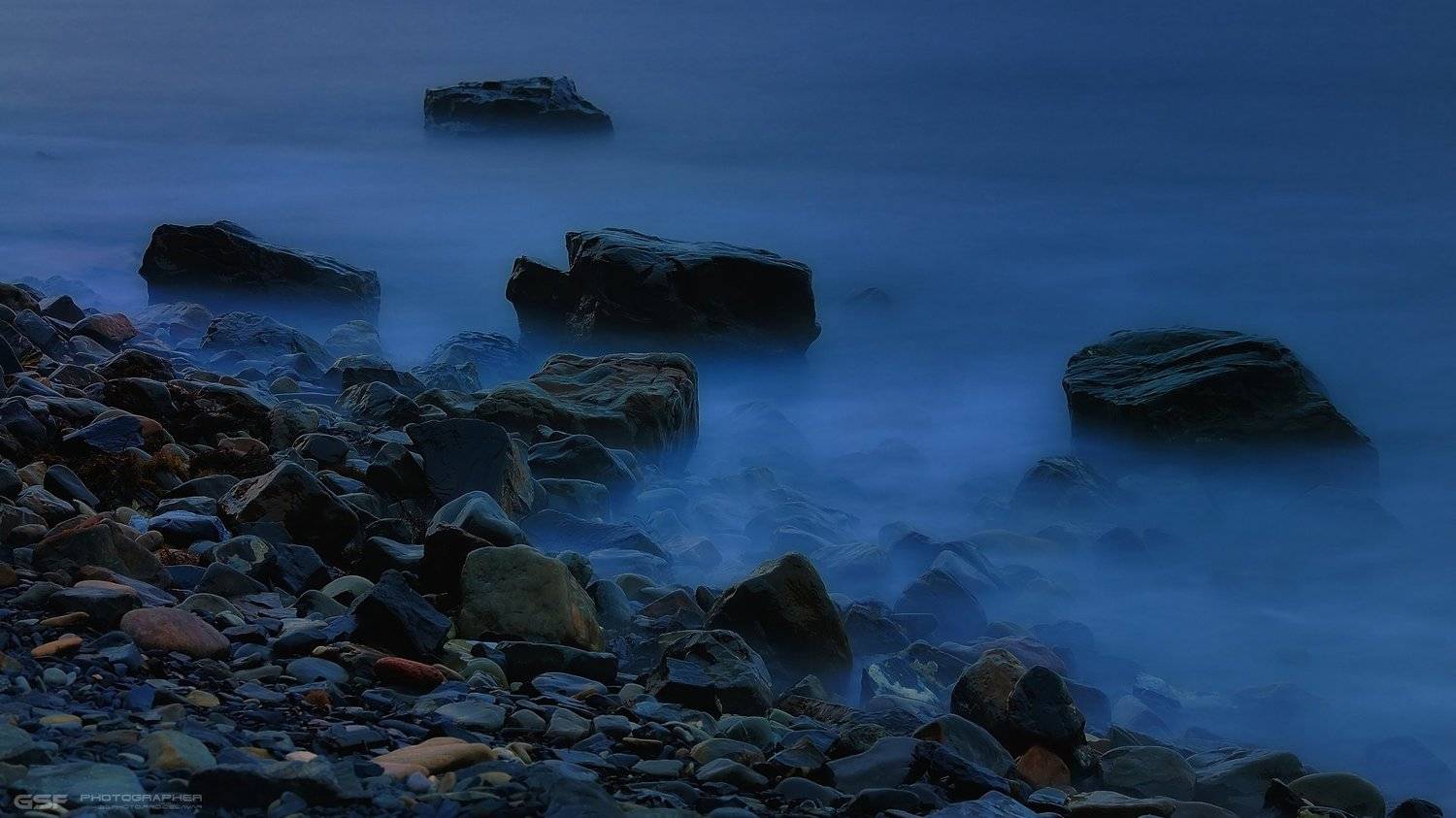 камни море сумерки лето, Serj Master