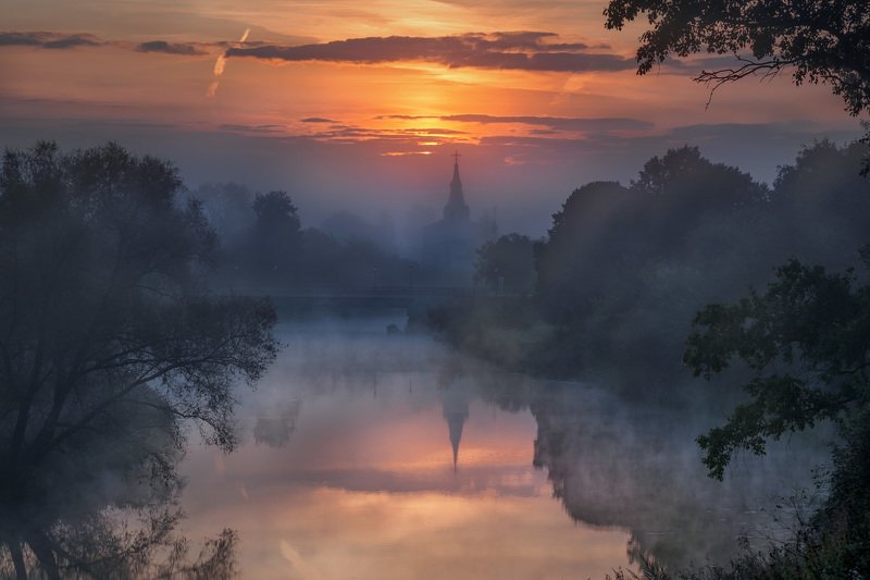 Каменка в тумане фото превью