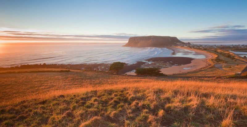 тасмания, stanley Утро в Стенли фото превью