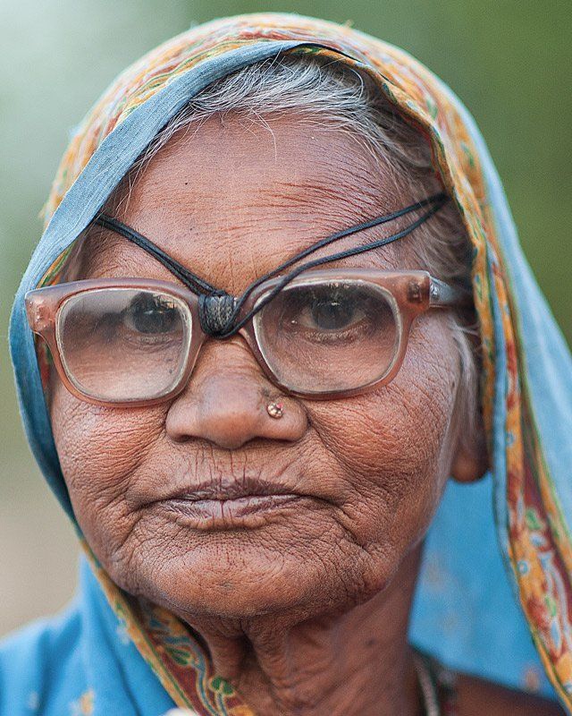 индия, портрет, люди Бабушка фото превью