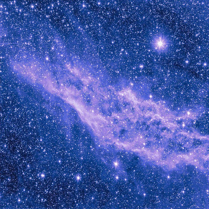 california, galaxy, nebula, sky, star, Астрономия, Звёзды, Небо, Ночь, Туманность Туманность Калифорния фото превью