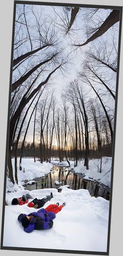 Зима у родника