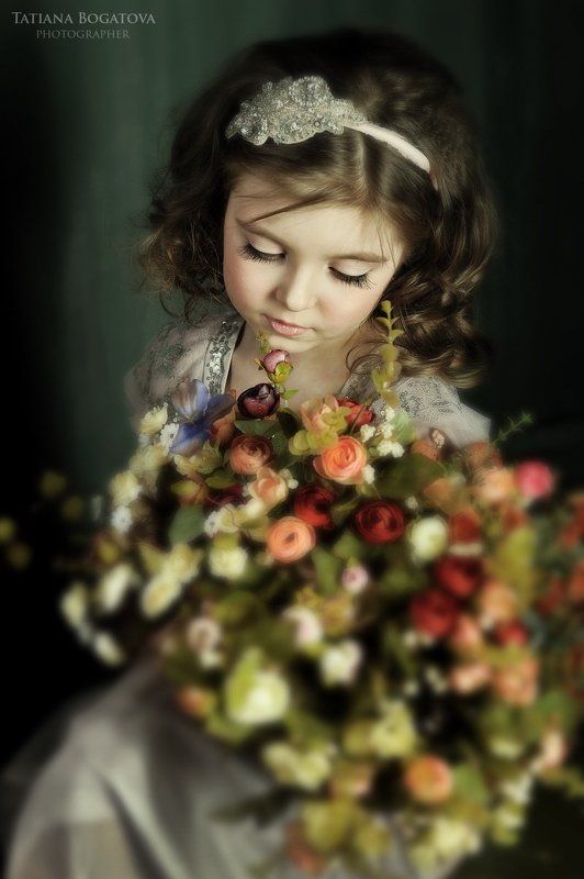 дети, ретро, студия  фото превью