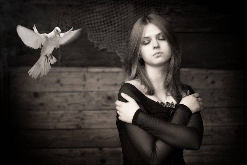 портрет, portrait, девушка, Роман