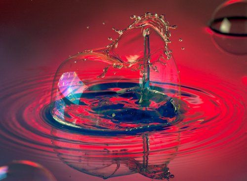 bubble and drop