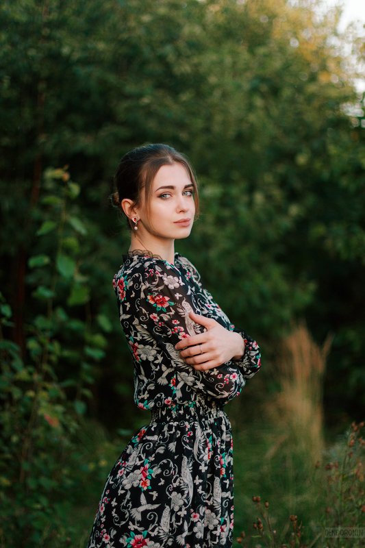 девушка, модель, красиво, красота, лето, природа, лес, август, тверская область Kt фото превью