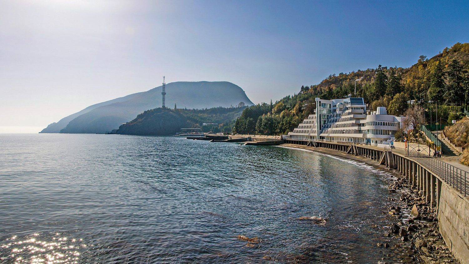 осень, крым, партенит, карасан, море. горы, аю-даг, Валерий Наумов