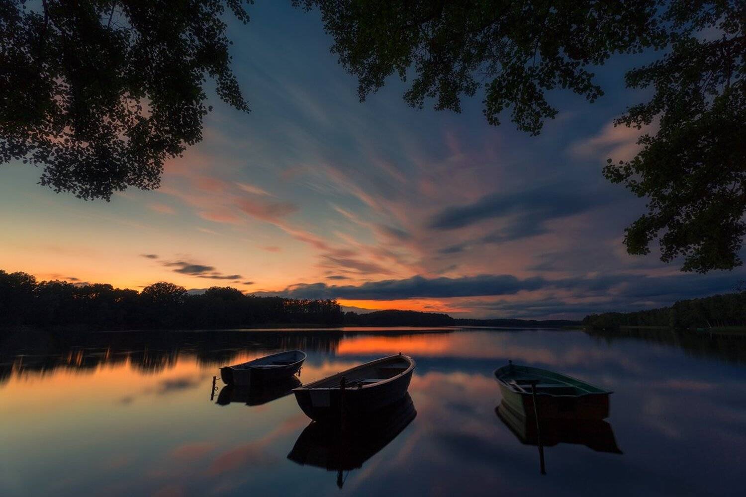 landscape,canon,mist,light,summer,sunset, Iza i Darek Mitręga