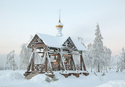 Морозный день