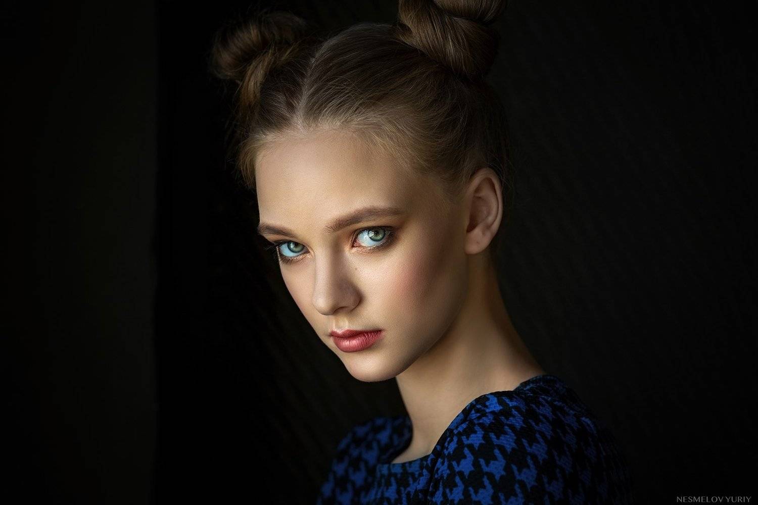 girl, portrait, art, девушка, портрет, Несмелов Юрий