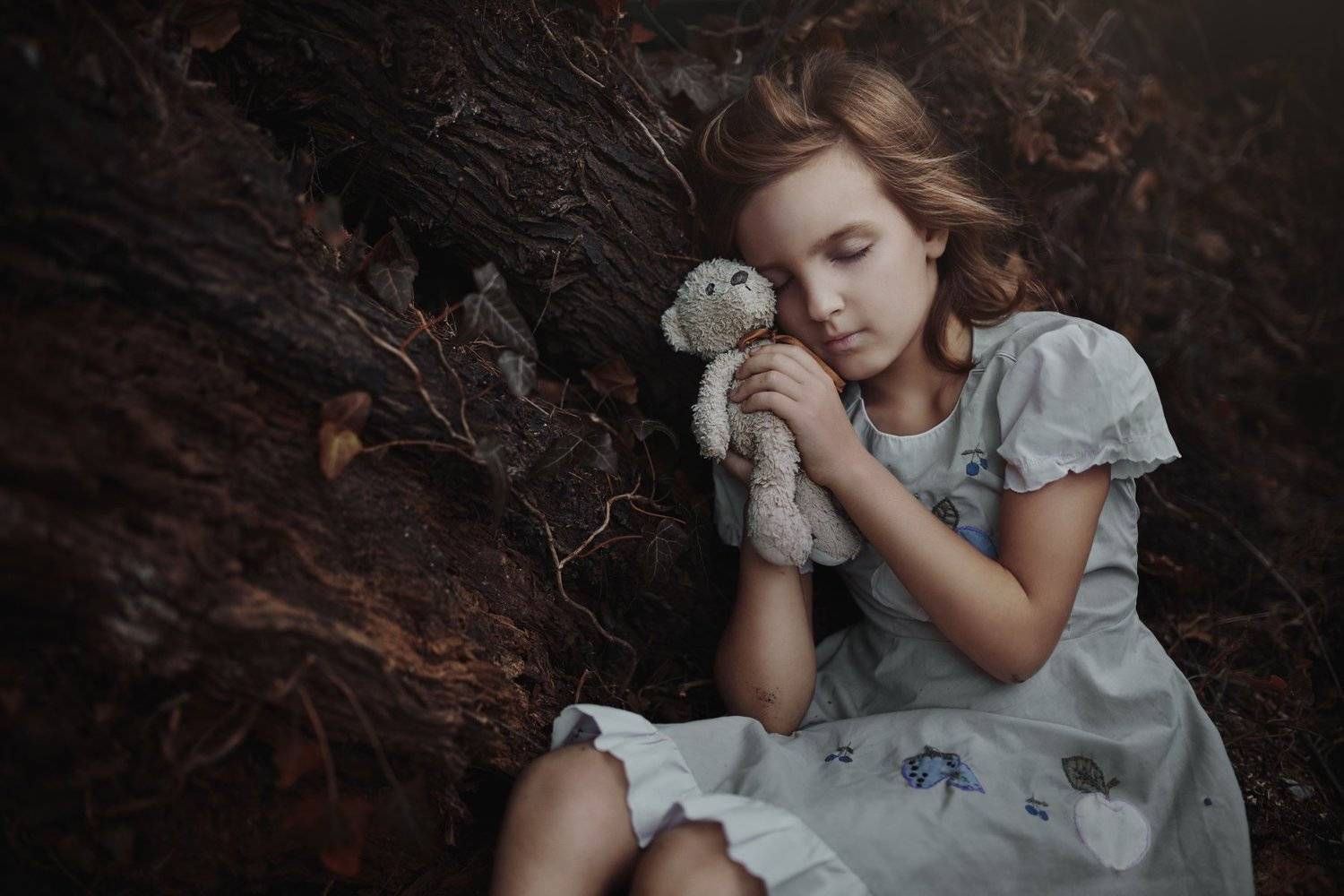 девочка, сон, мишка, вудди, Вячеслав  (Ubisum) Матюхин