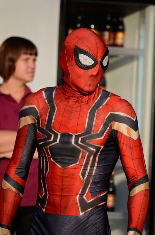 харьков,человек паук,жанровый портрет А раньше был обычным мужиком...)) фото превью