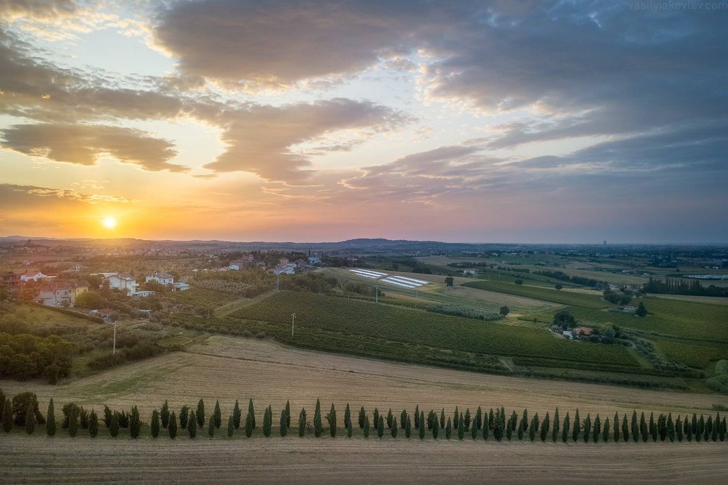 италия, квадрокоптер, дрон, Василий Яковлев