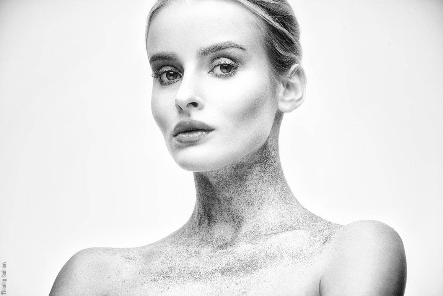 девушка, портрет, girl, portrait, бьюти, beauty, черно-белое, Тимофей Смирнов