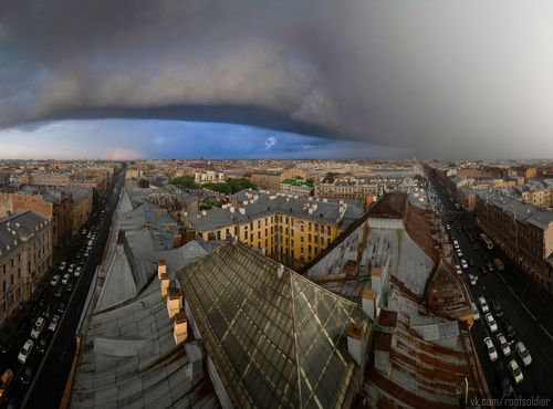 В эпицентре ливня