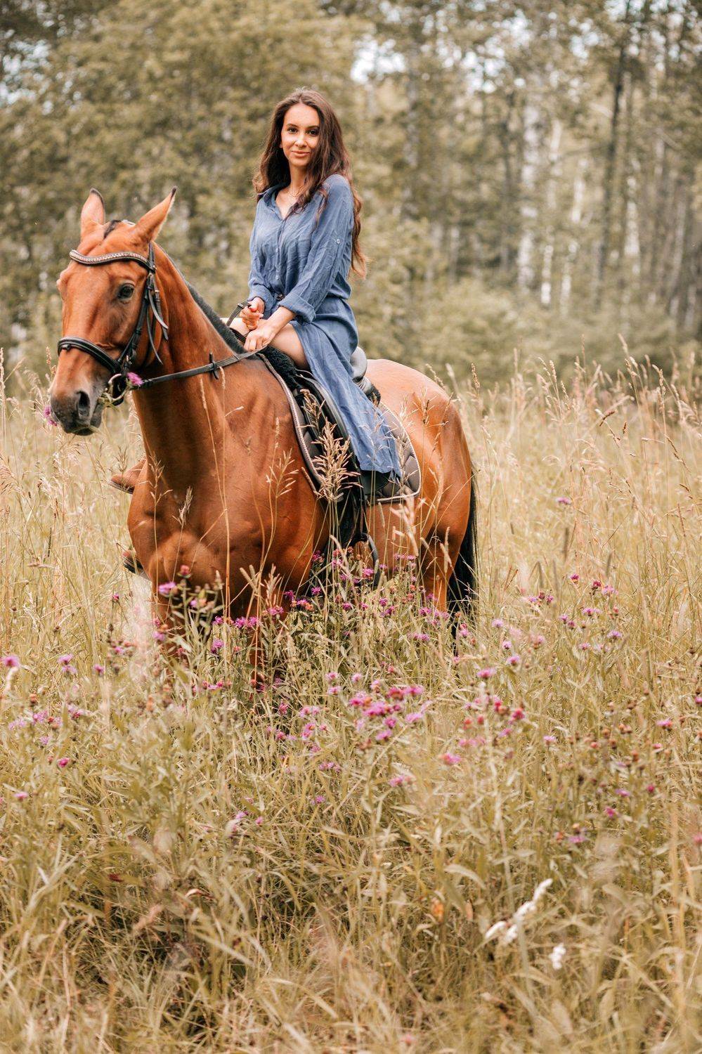 Девушка, конь, Алексей Шаклеин