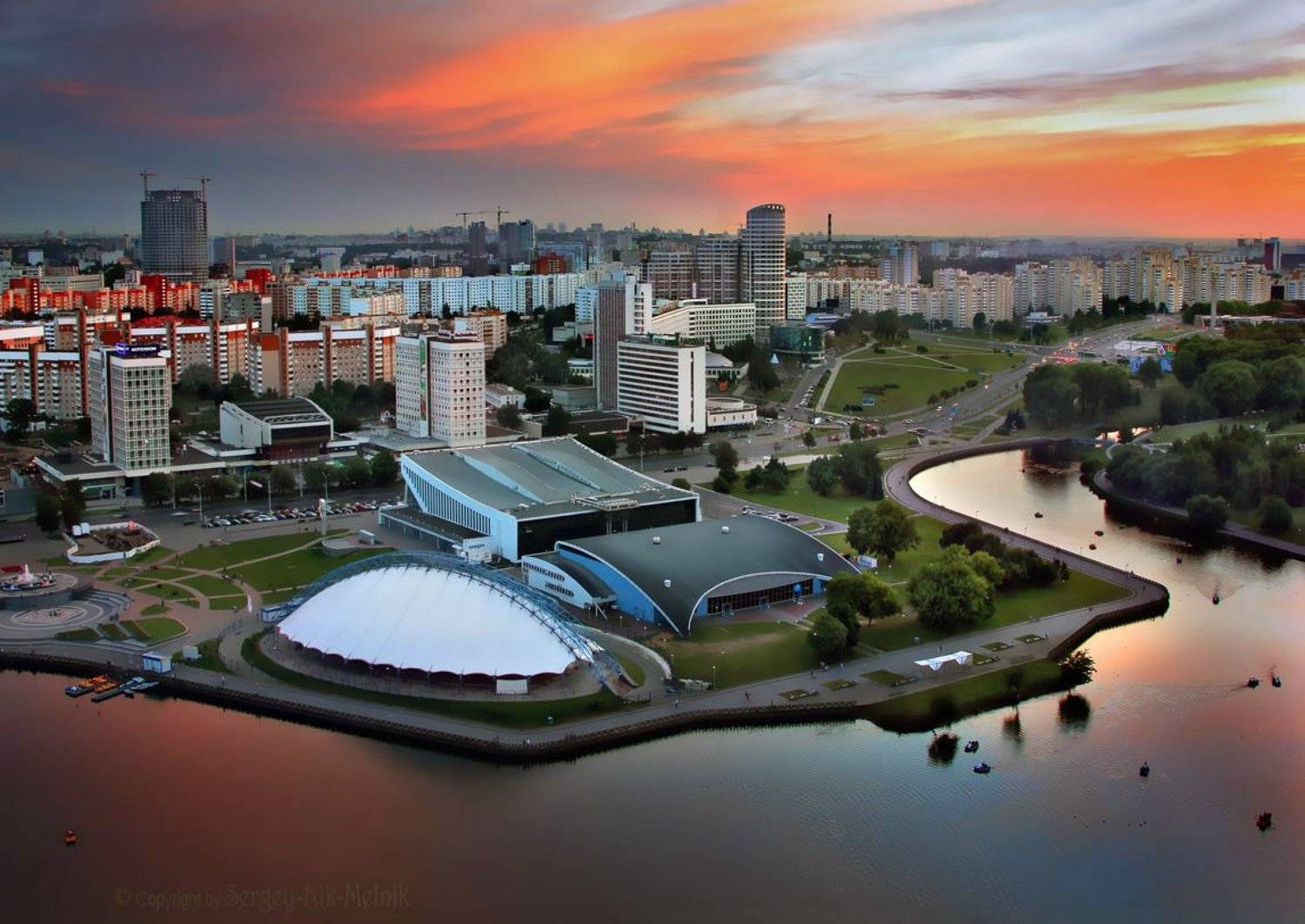 беларусь, город, минск, вечер, фотосфера-минск, Melnik-oy Serg-N-