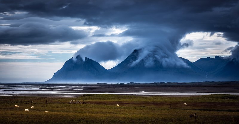 clouds, iceland Clouds фото превью