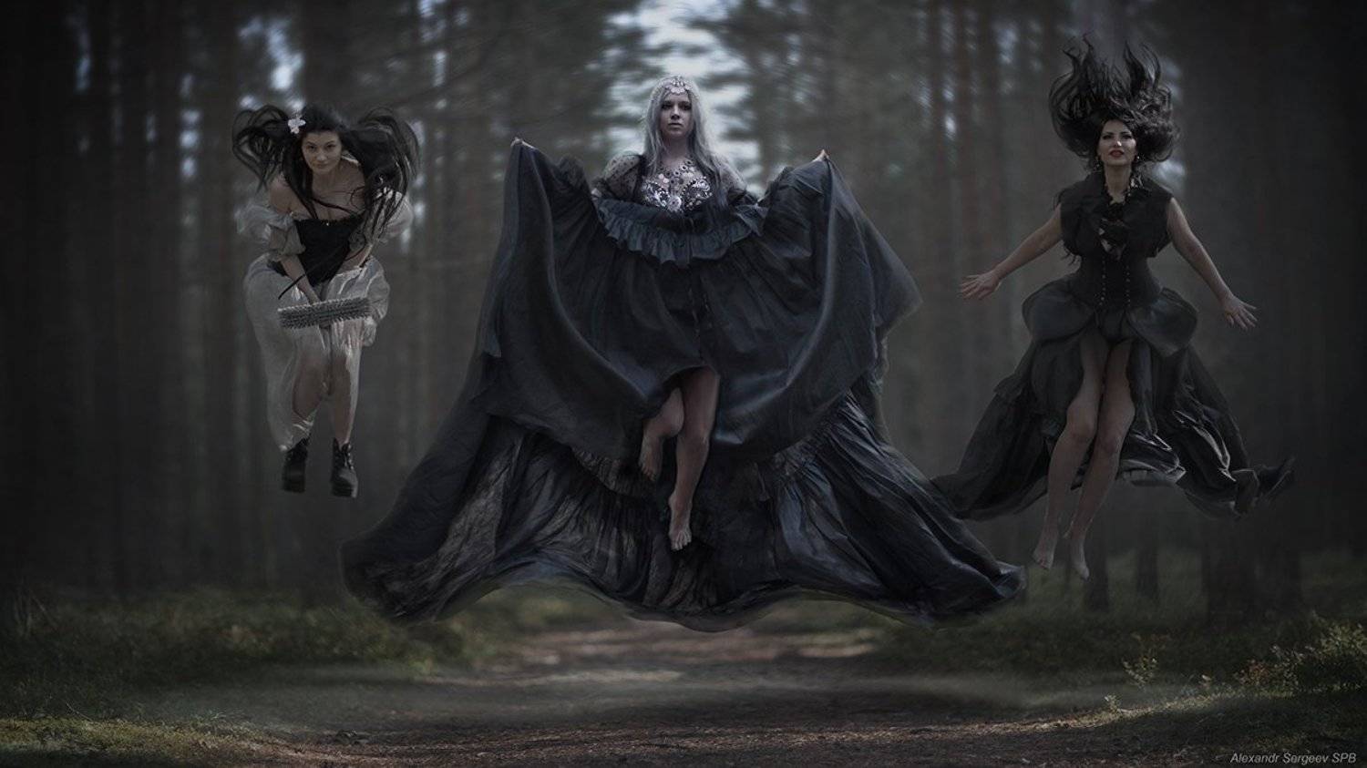нежить,нечисть,ведьмы,арт,фото-арт,фэнтези,девушки, Александр Сергеев