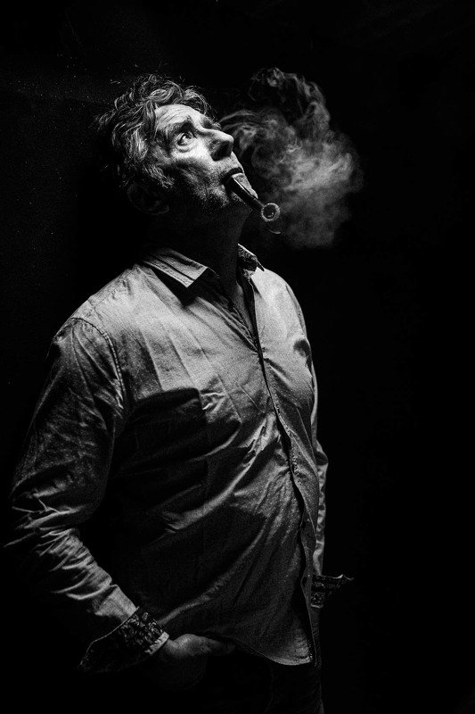 мужской портрет  фото превью