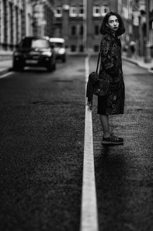 портрет, уличный портрет, женский портрет, люди, portrait,woman portrait, street, people, portrature, blackandwhite, monochrome, *** фото превью