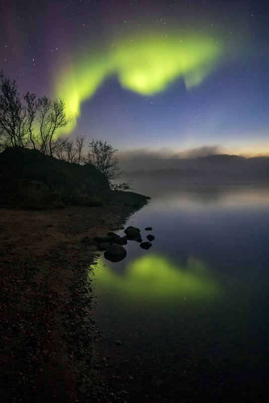 сентябрь сияние мурманская область ***** фото превью