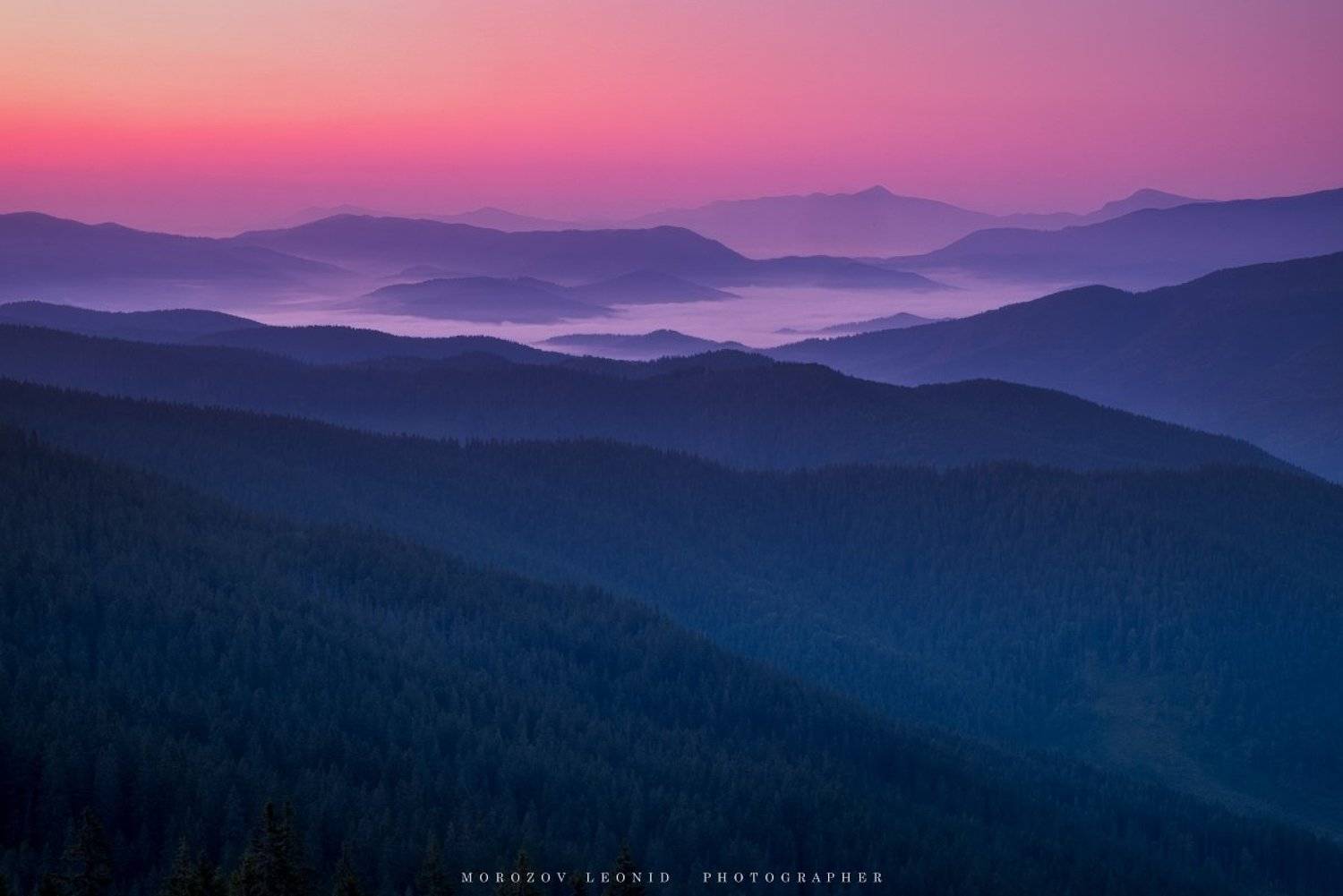 #landscape, #nature, #scenery, #forest, #wood, #autumn, #mist, #misty, #fog, #foggy, #river, #waterfall, #longexposure, #mountain, #vitosha, #bulgari, #aтуман, #лес, #oсень, Леонид Морозов