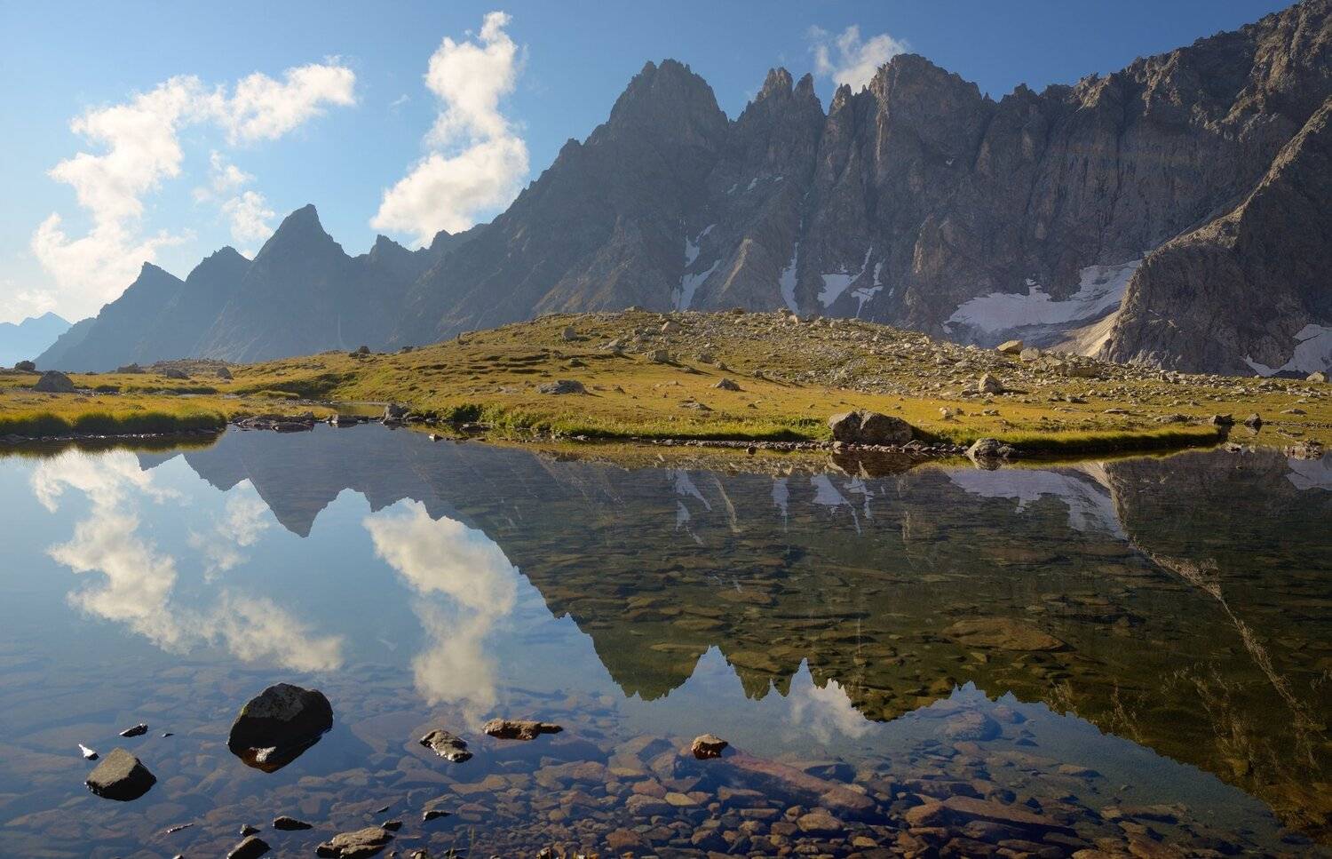 горы озеро кавказ хаджибей, Александр Жарников