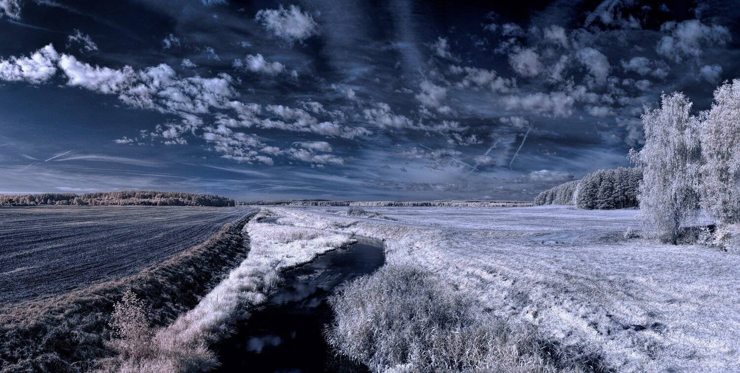 infrared,ик-фото,инфракрасное фото, инфракрасная фотография, пейзаж, осень, Sixten ( Сергей )