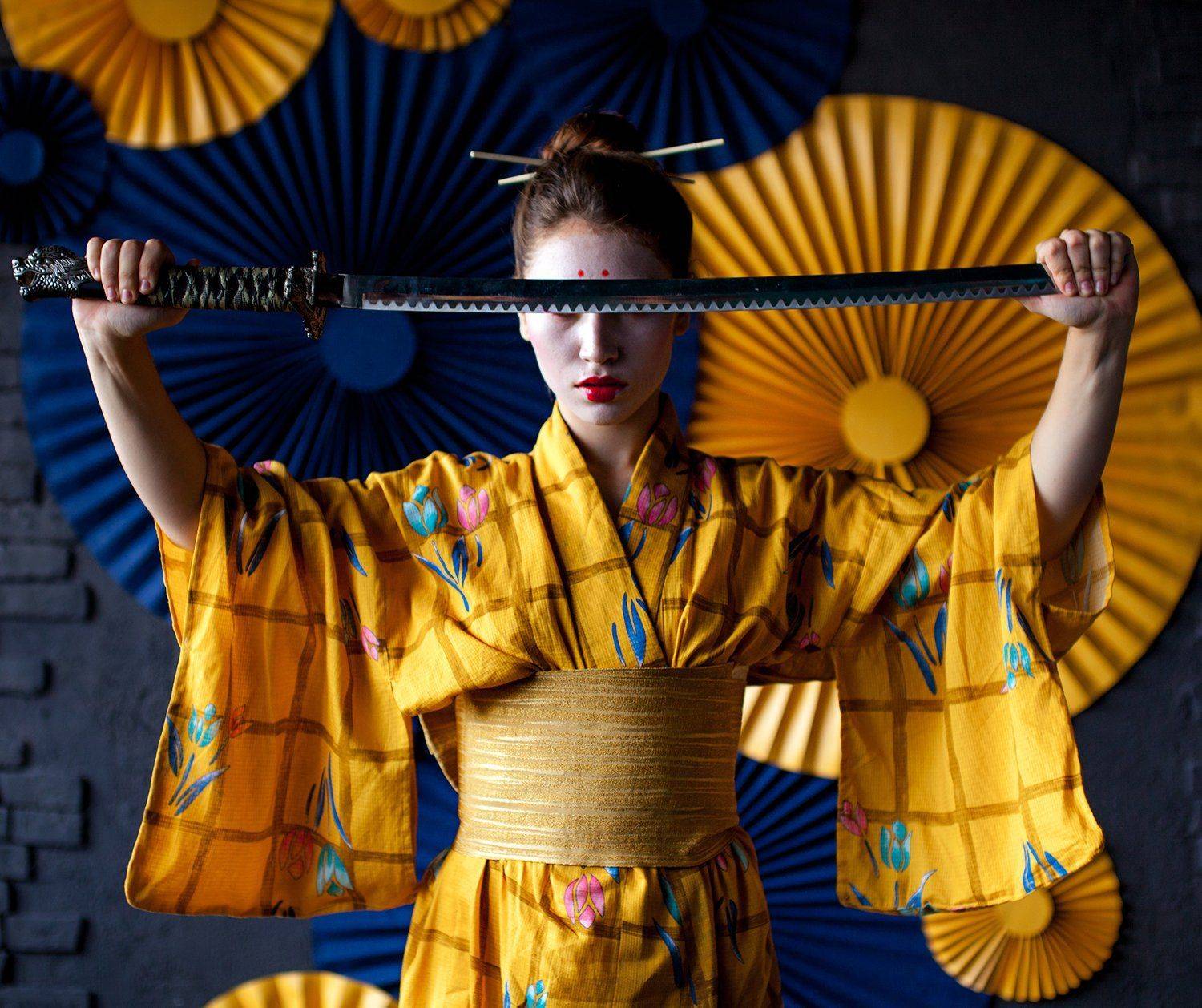 japan, model, color, yellow, model, art, modelling, Фомина Екатерина