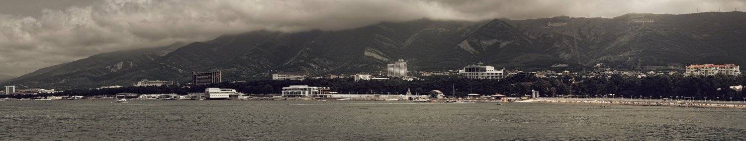 геленджик, вода, горы, море, Vladimir Kedrov