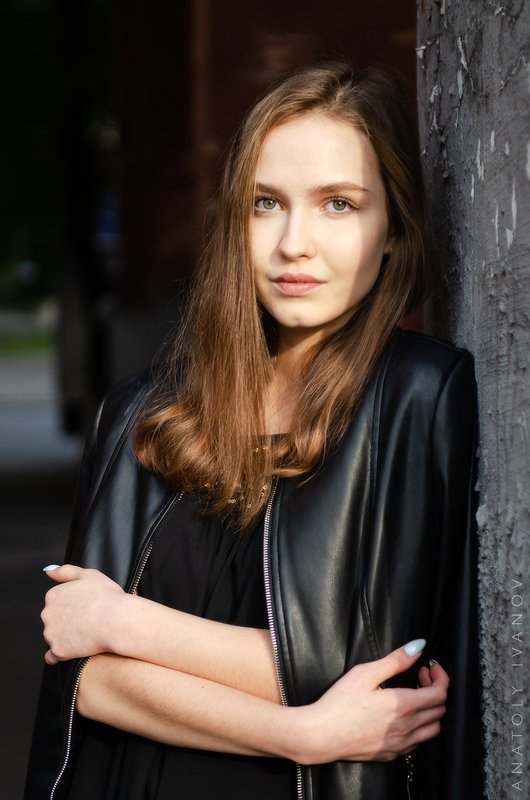 портрет, девушка, город Соня фото превью