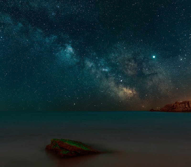 ceclii, nikon d3400, milky way  фото превью