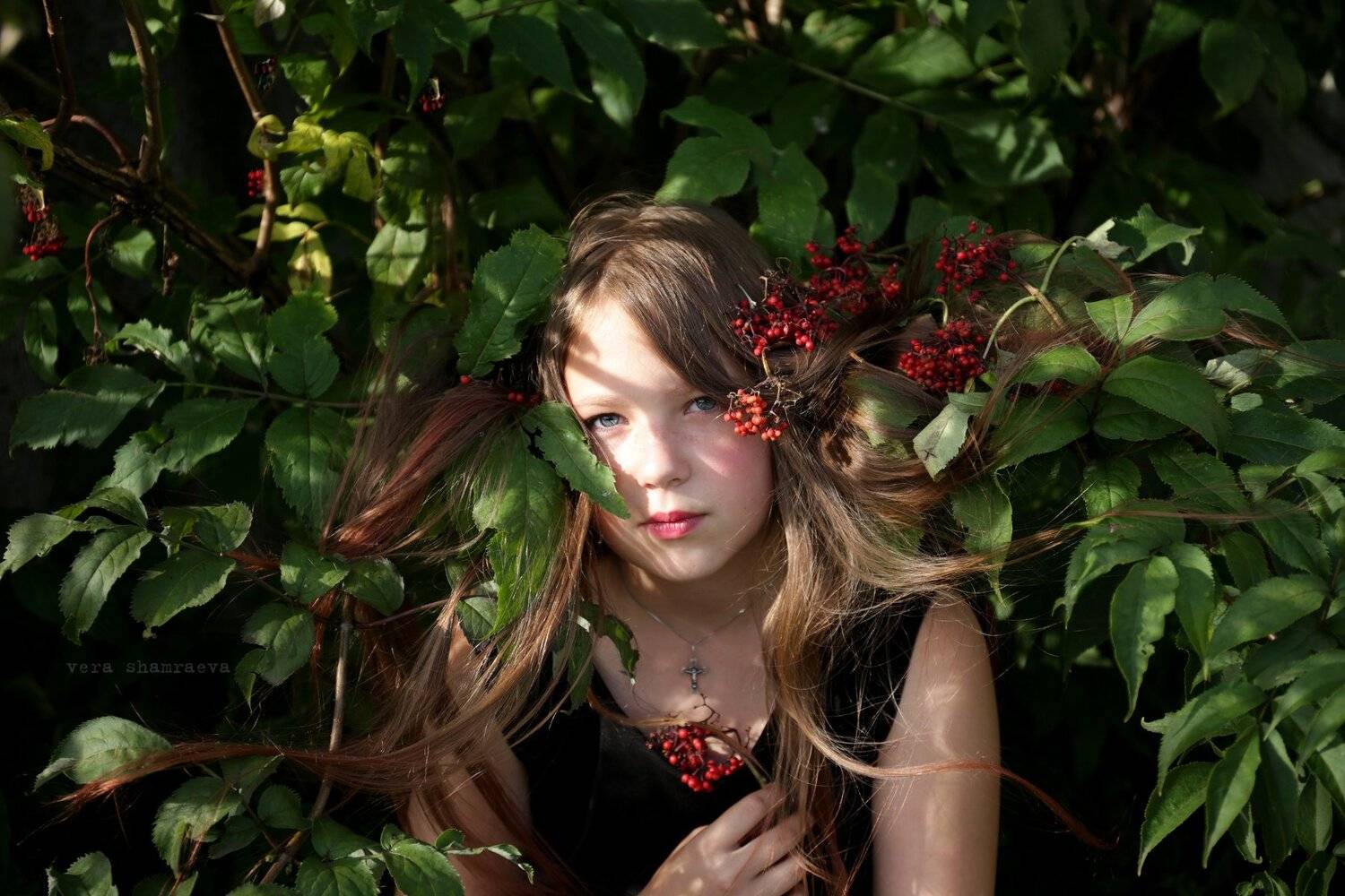 детский портрет лето, Вера Шамраева