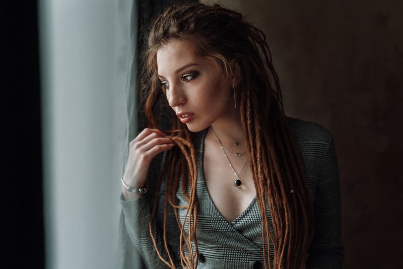 портрет, portrait, модель, арт, art Лиса фото превью