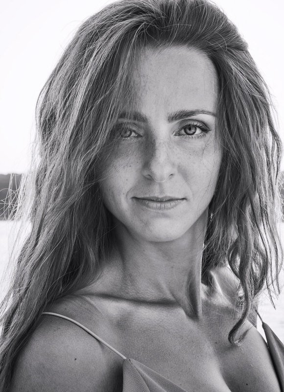 girl, female, BW, Диана фото превью