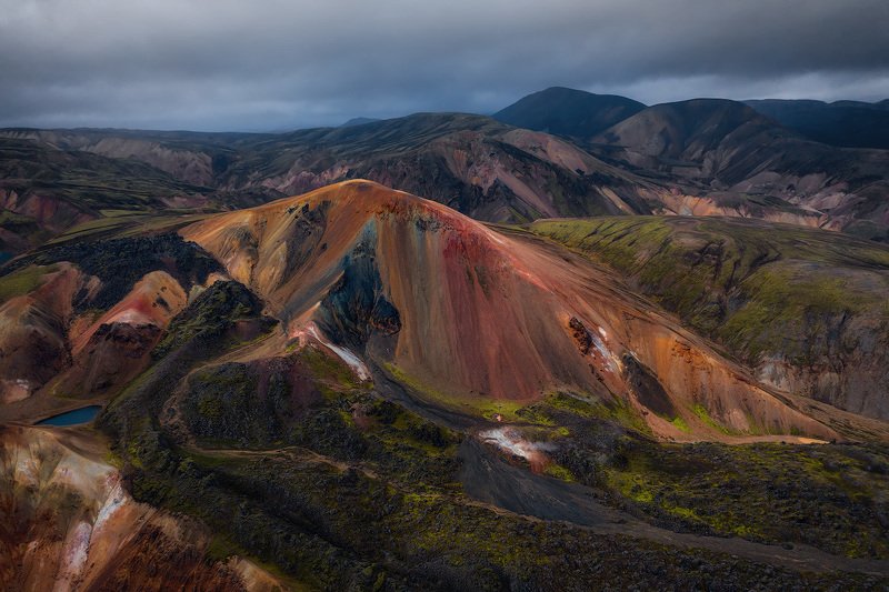islandia, iceland, исландия, landmannalaugar, ландманналаугар Риолитовые горы Ландманналаугар. фото превью