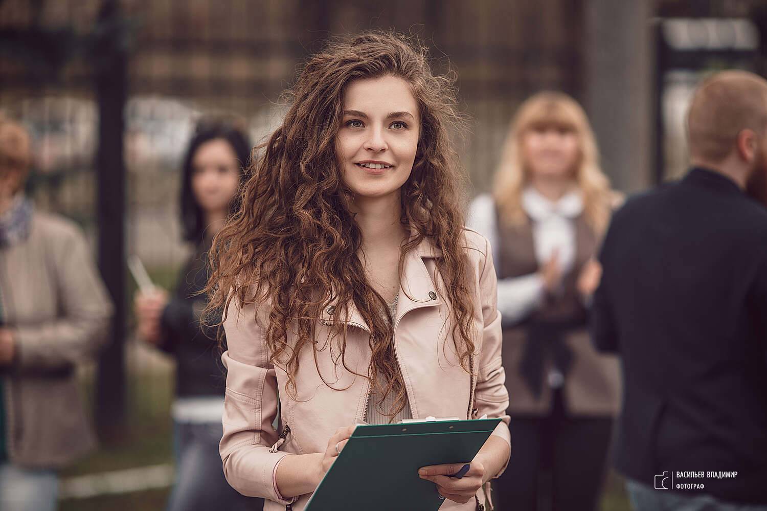 девушка, репортаж, свадебный фестиваль, весна, цветы, wedding fest, портрет, Владимир Васильев