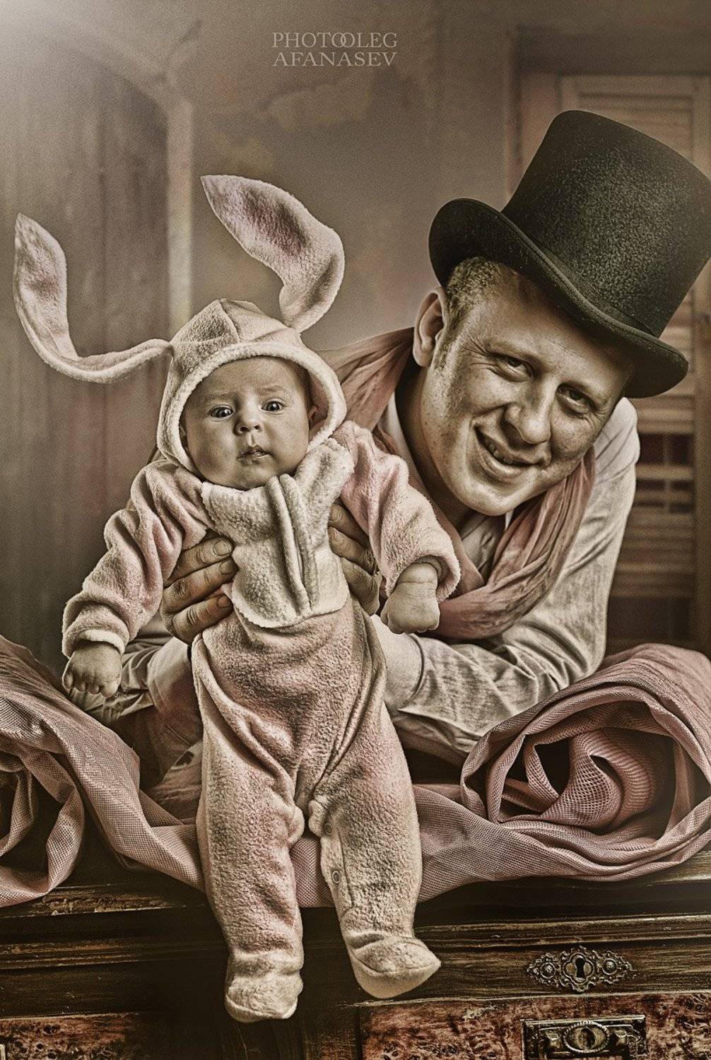 портрет, дети, афанасьев олег, студия, фотосессия, семейная, afanasev oleg, professionalfoto.ru,зайчики поштучно, Олег Афанасьев