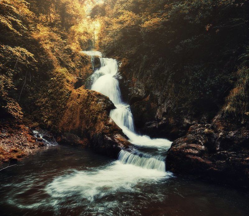 cascada de Asturias фото превью
