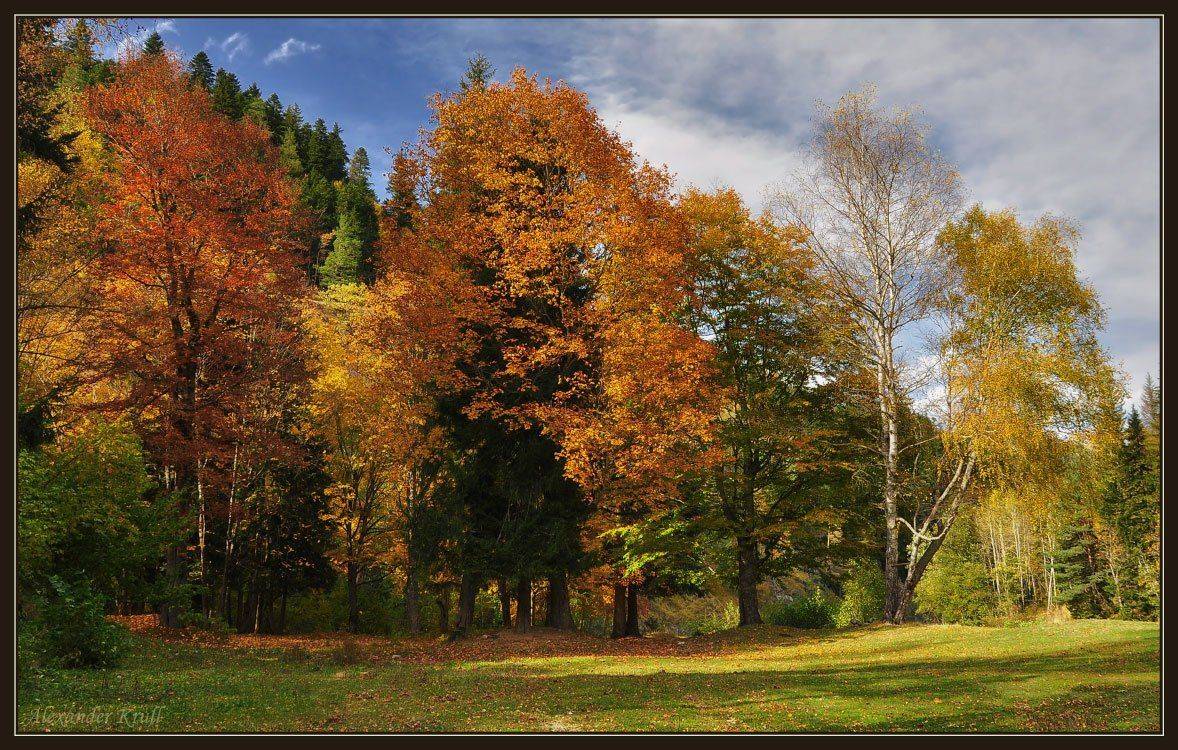 кавказ, кчр, осень, Александр Круль