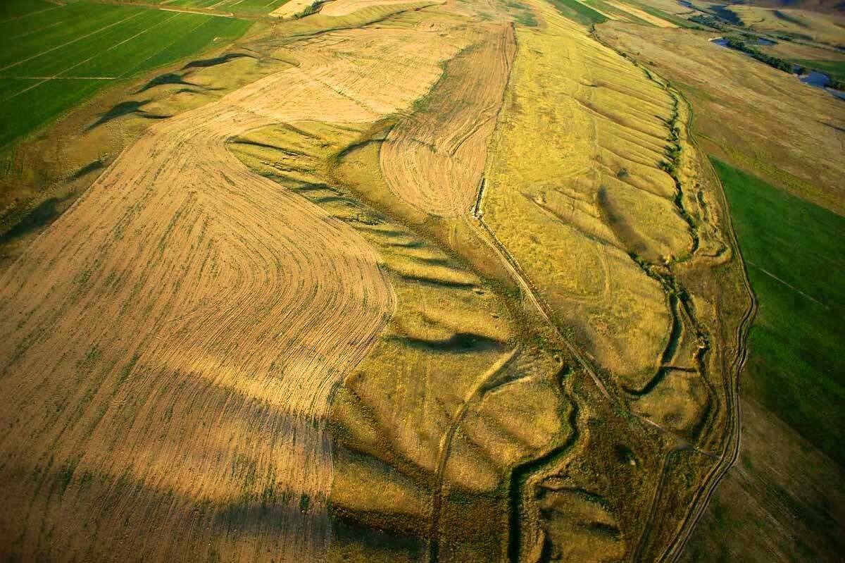 казахстан, семиречье, поле, пашня, Борис Резванцев