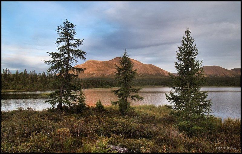 бурятия, озеро, горы, август Тринити фото превью