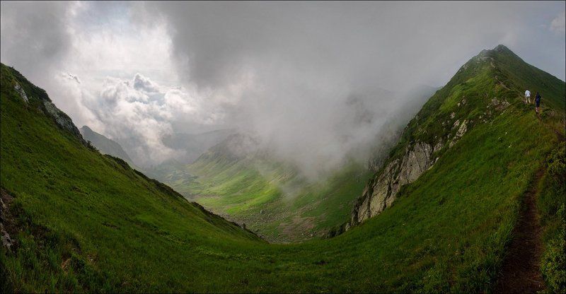 карпаты, мармаросы, поп-иван Прогулка в облаках фото превью