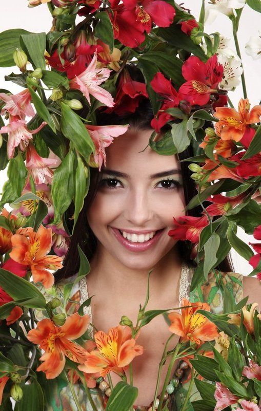 девушка, модель, портрет настроение фото превью